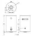 Cylindrical Vertical Electric Heater 50liters